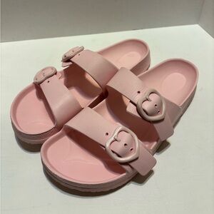 Stoney Clover Lane x Target Women's Slide Sandals Shoes Light Pink